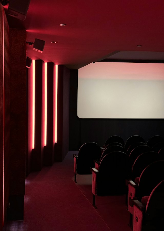 Cinema auditorium — 4K films on PrimeFlex Media